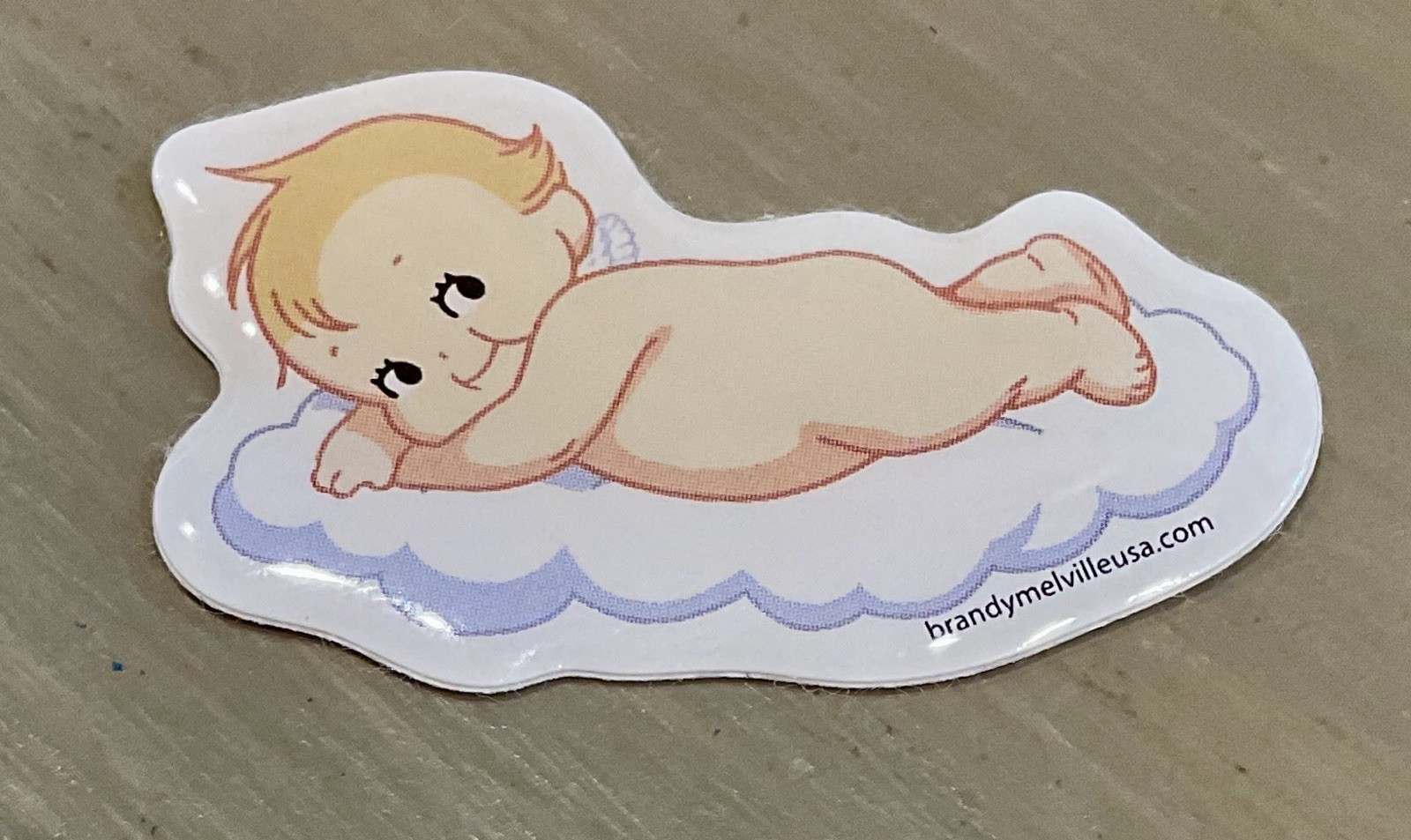 Brandy Melville USA Cherub Baby/Bear Bubble~America Sticker Lot~2 Pins~Pouch NEW