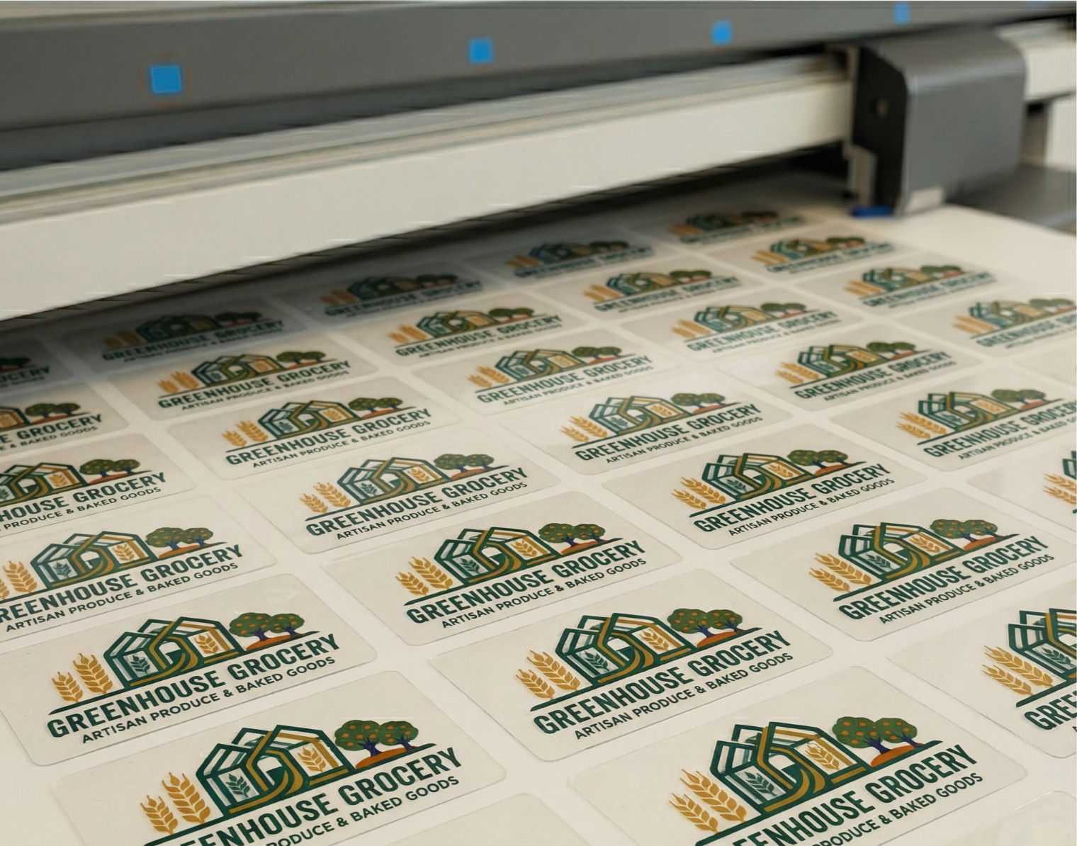 Custom Vinyl Stickers Your Logo, Waterproof Business Labels Die Cut Decals