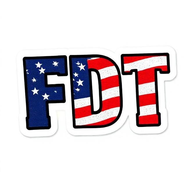 FDT anti Trump sticker vinyl political humorous protest decal