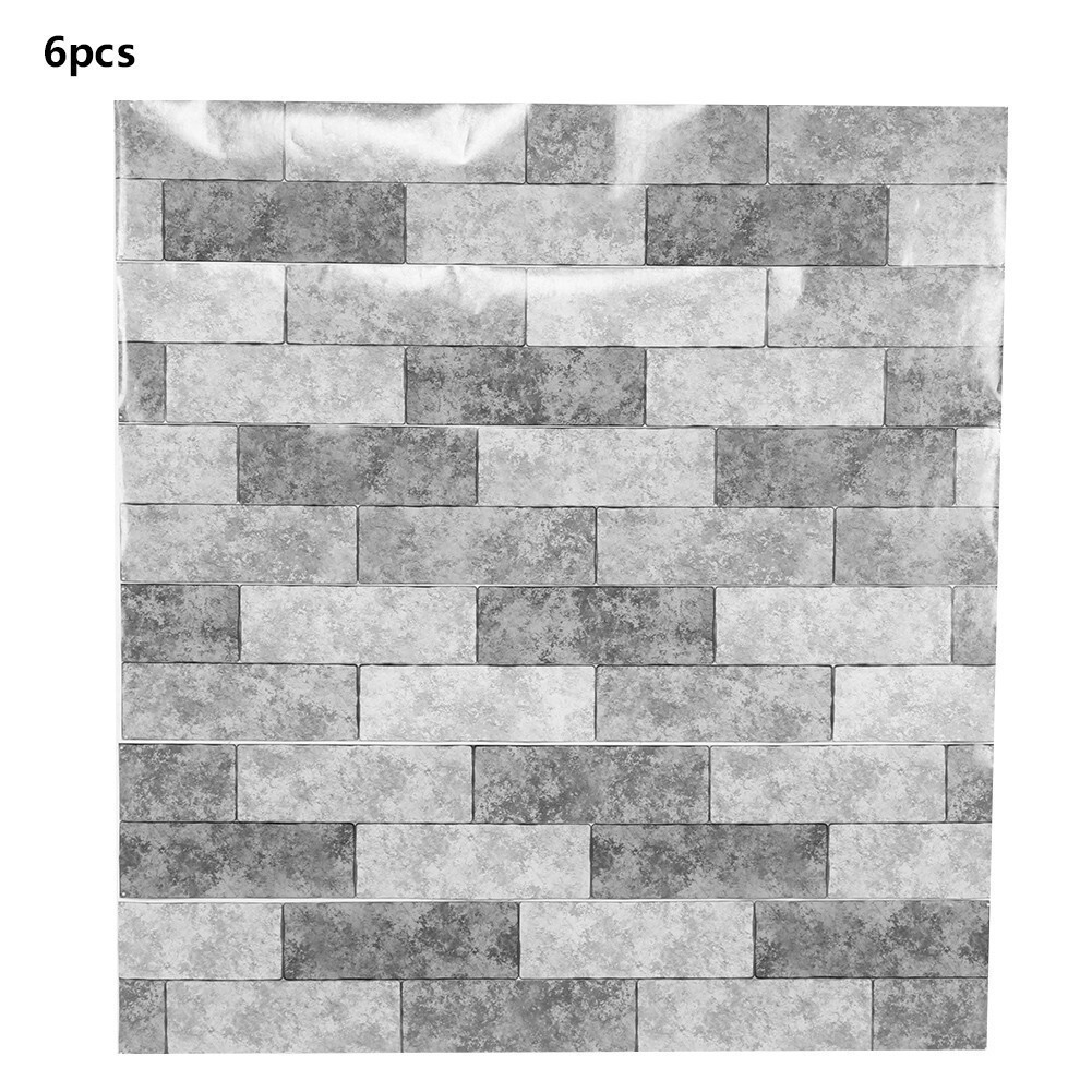 Simulation Brick Grain Pattern Stair Sticker Self-Adhesive Wall Decal Floor