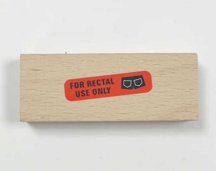 50 "For Rectal Use Only" Stickers Joke Decal Sticker April Fool Meme Funny
