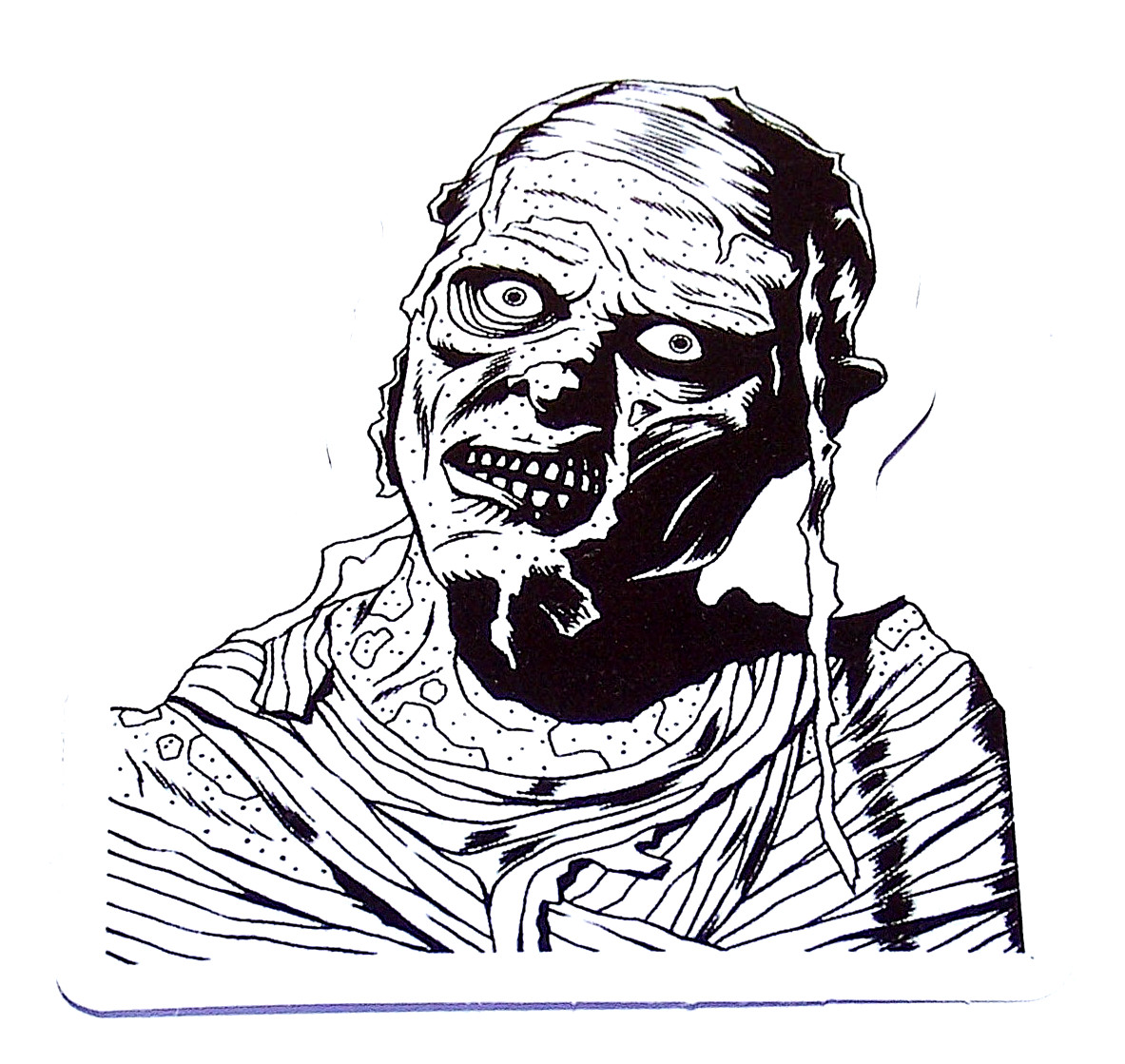 THE MUMMY – Cut Sticker Decal Movie Horror Film Vampire Classic Monsters Mummy