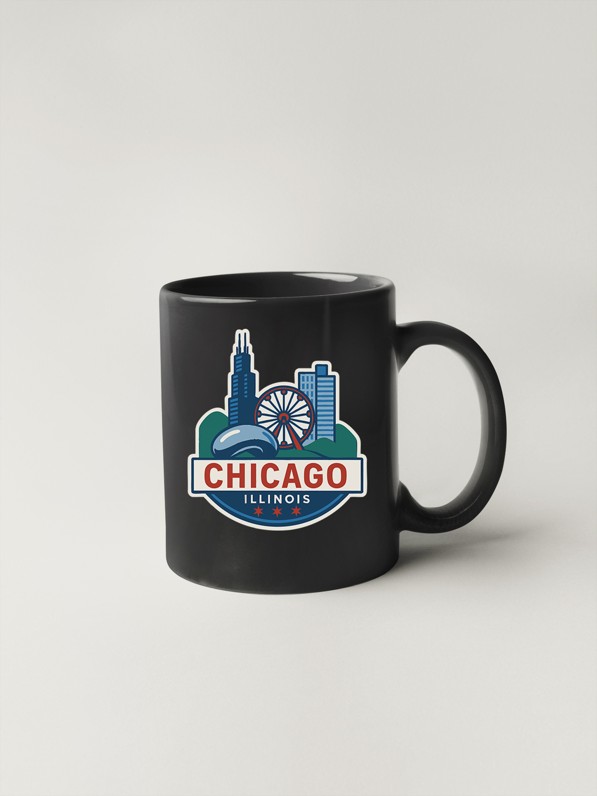 Chicago Sticker Decal Vinyl Die-Cut City Skyline Landmark Design