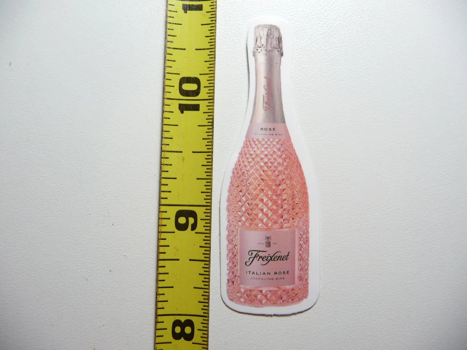 FREIXENET ROSE WINE BOTTLE SMALL STICKER DECAL BAR DECORATION ALCOHOL FUN PARTY