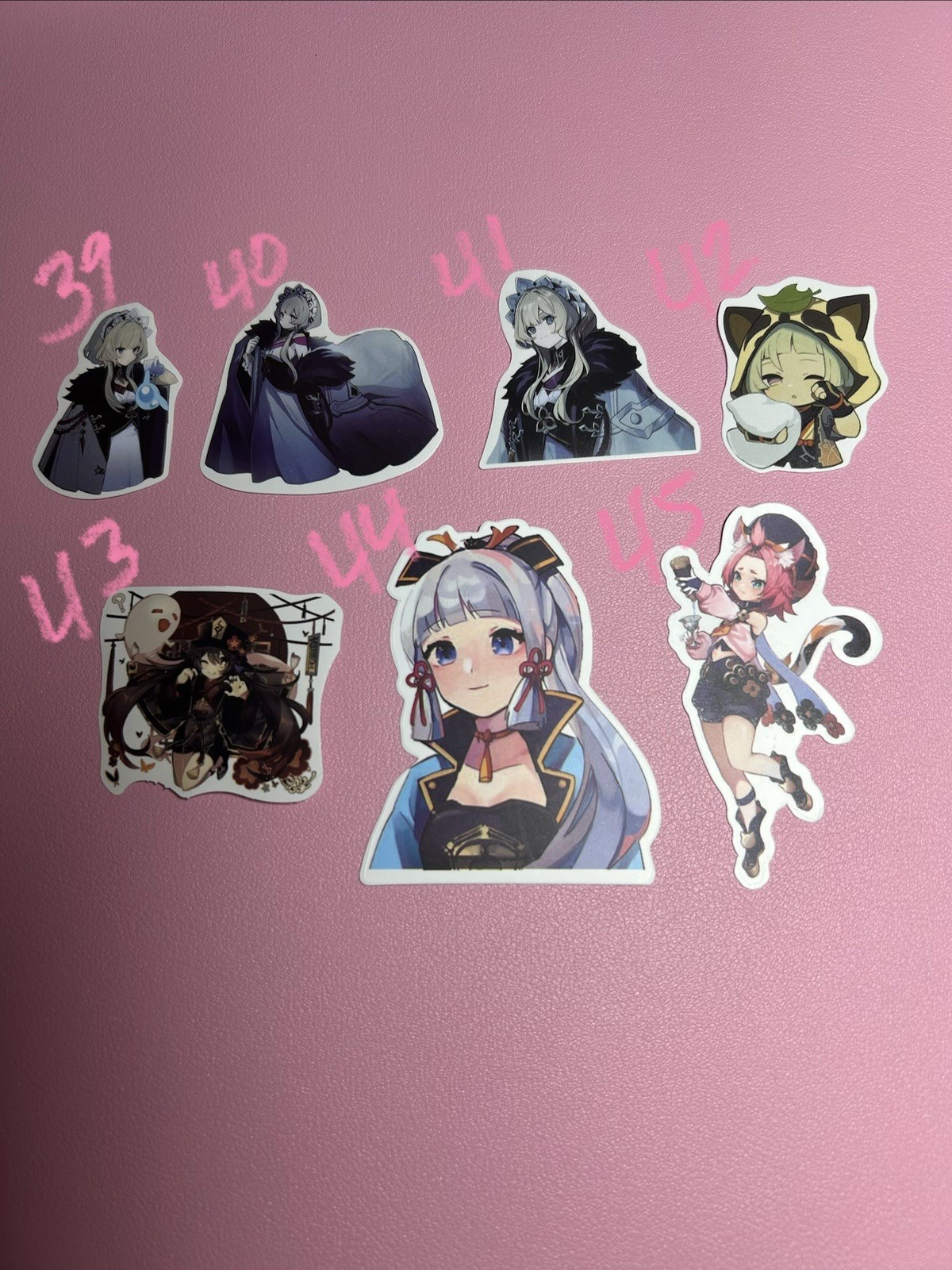 Genshin Impact And More Anime Stickers – 8
