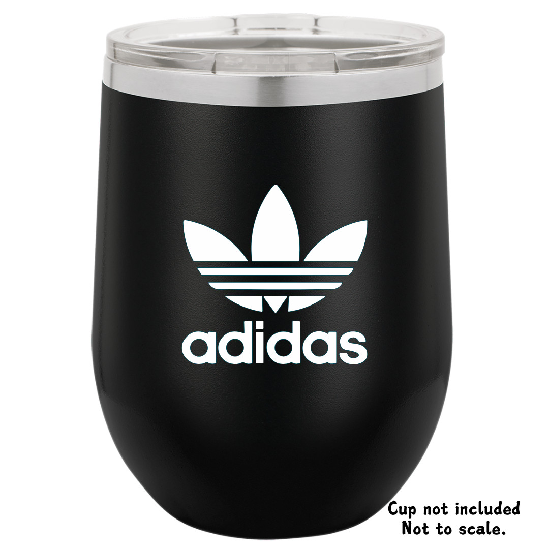 Adidas Logo Vinyl Decal – Laptop, Football, Tennis , Car, Soccer Sticker Window