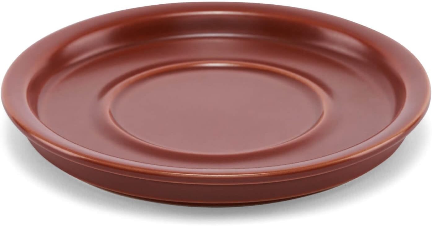 Terra Stoneware Teacup with Saucer, Frank Lloyd Wright, 8 Oz. Stoneware Teacup f