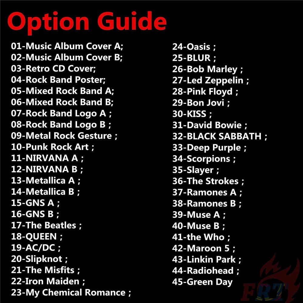 100 Mixed Music Band Rock and Roll Sticker Packs