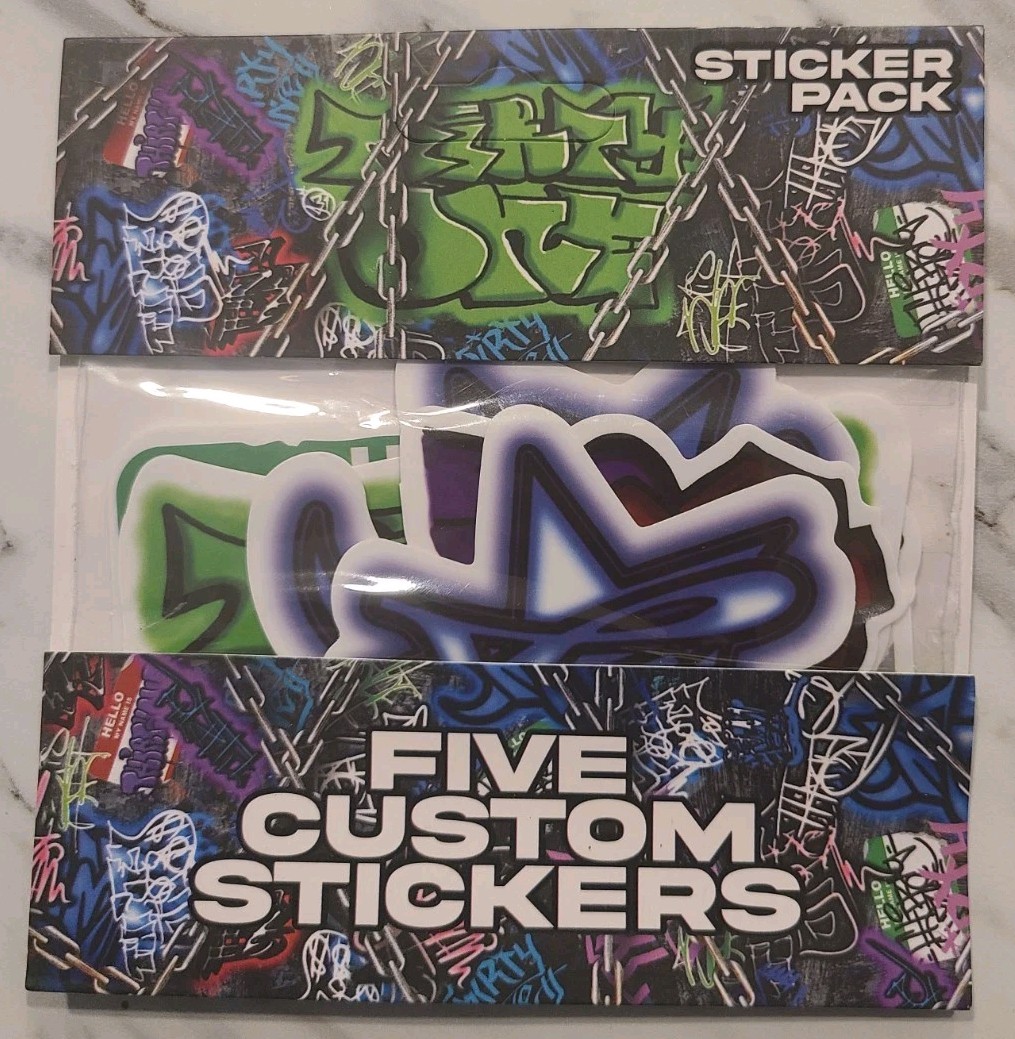 Thirty One Graffiti Custom Sticker Pack Vinyl Stickers 5pcs – New