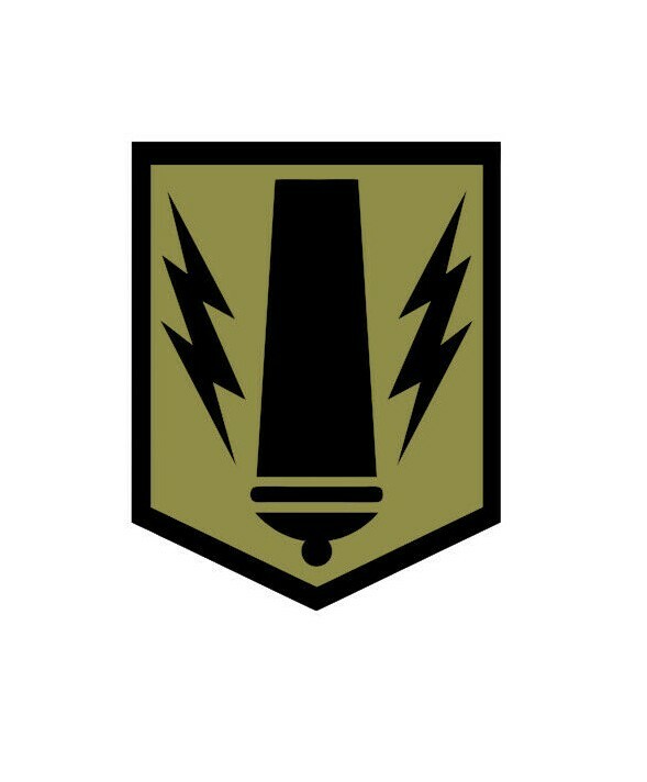 41st Field Artillery Brigade Vinyl Window Decal/Sticker Olive/Black