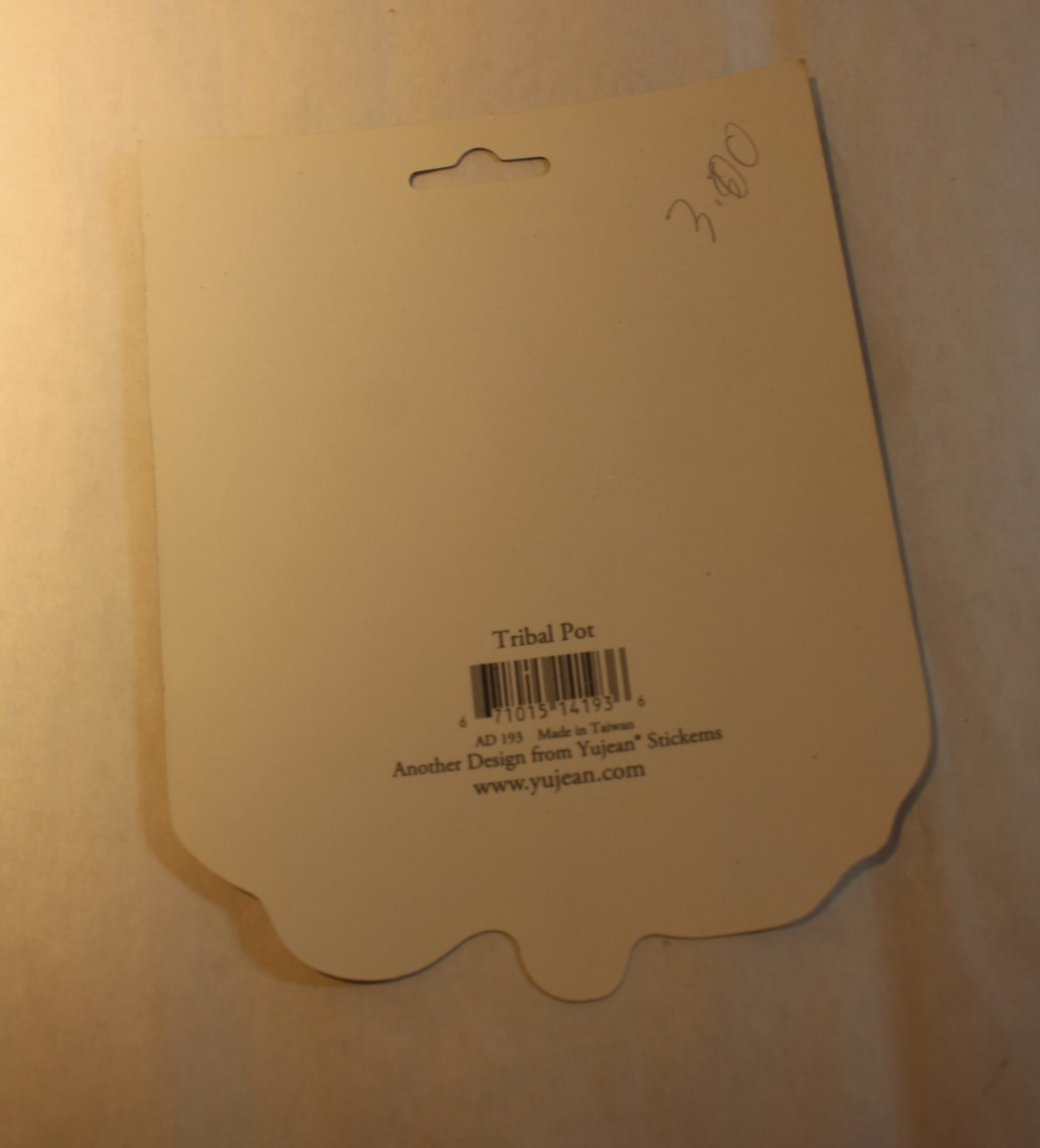tribal pot leaf sticker Yujean stickers