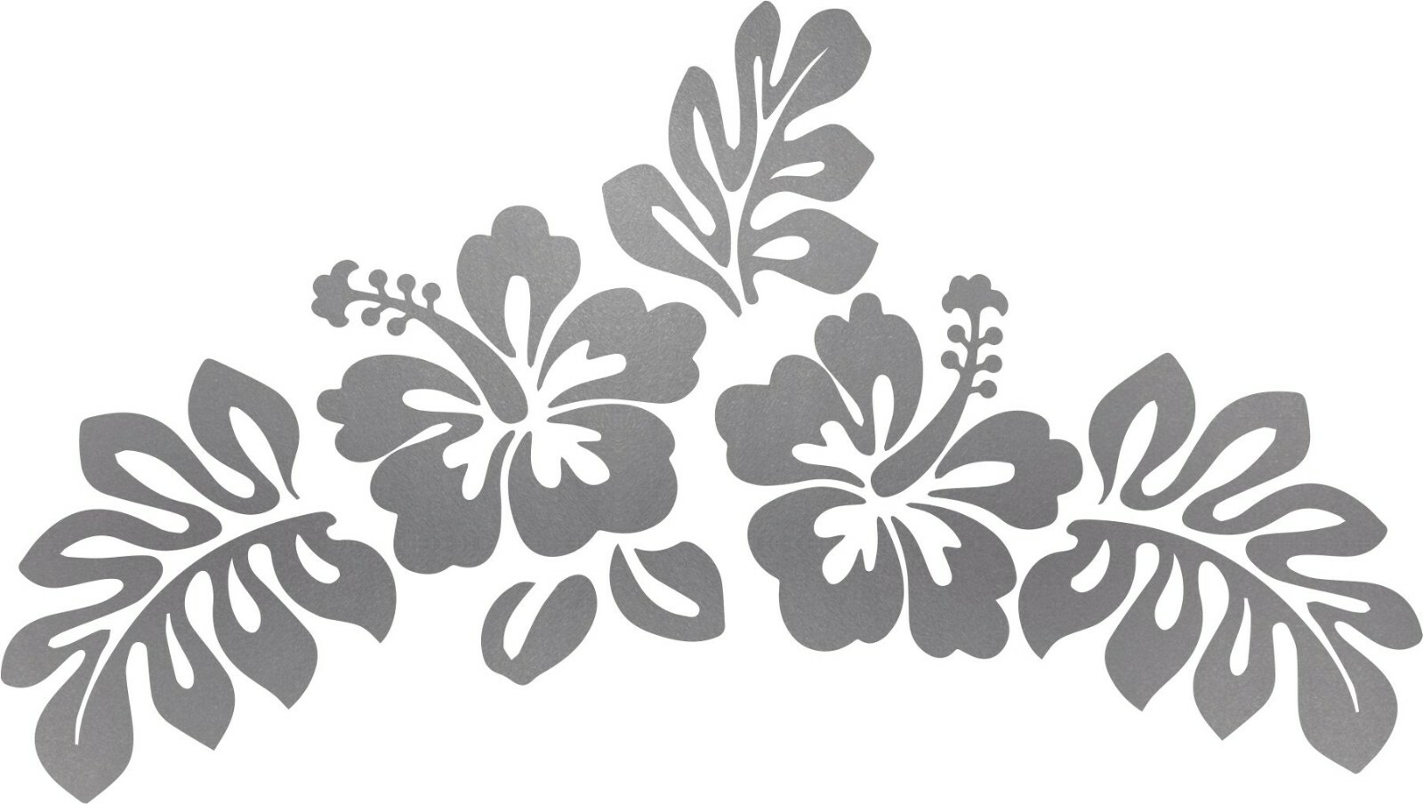 Hibiscus Vinyl Decal/Sticker Car SUV Bumper Window Tablet Laptop Flat Surface