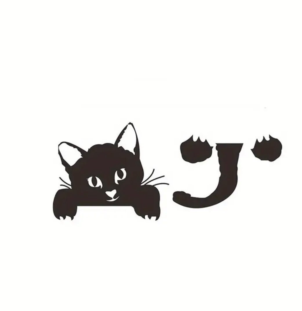 1 pc Cat Switch Stickers for Light Switches or Home Decor