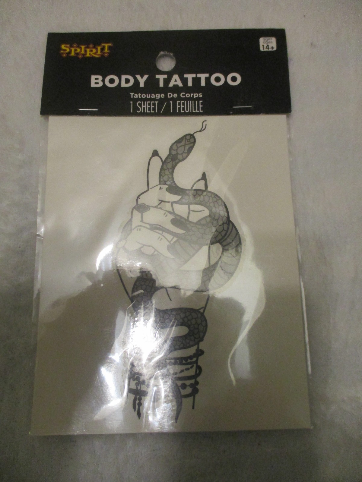 Lot Of 4 Spirit Halloween: Decal! Tattoo!! 2 Magnets!!!! FREE SHIPPING!