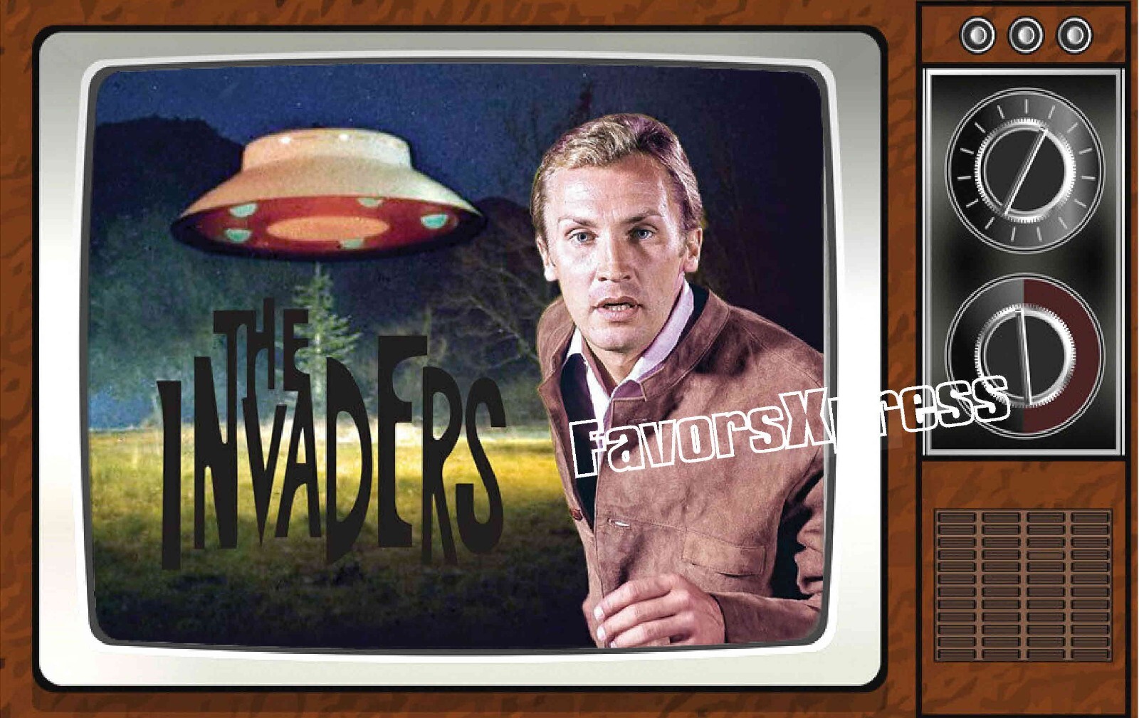The Invaders Classic TV Show PHOTO MAGNET 4 X 2.5 INCHES
