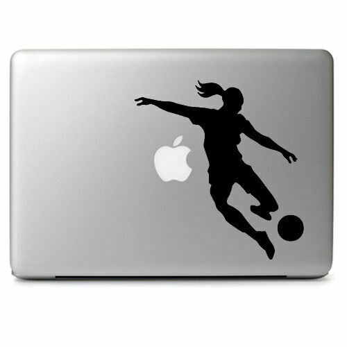 Girl Soccer Sports Decal Sticker for Home Wall Nursery Room Door Window Decor
