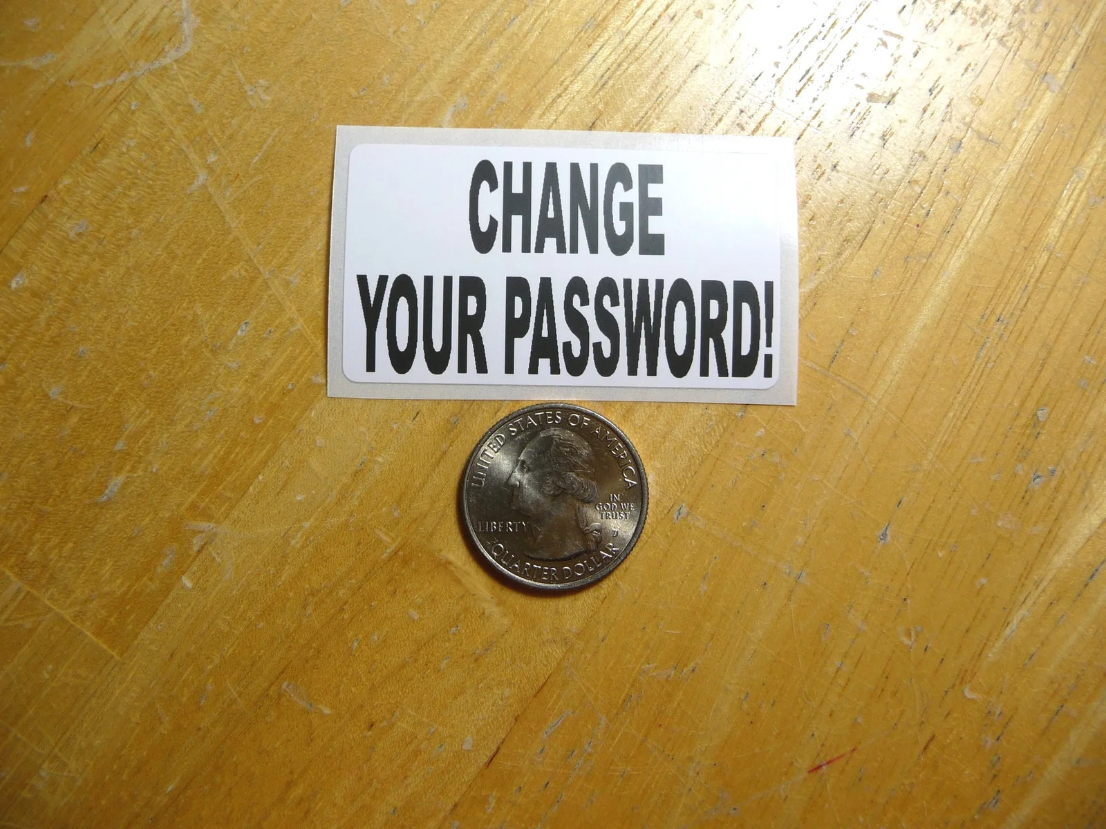 CHANGE YOUR PASSWORD STICKER DECAL 1 – 50 BULK PACK FUNNY IT COMPUTER