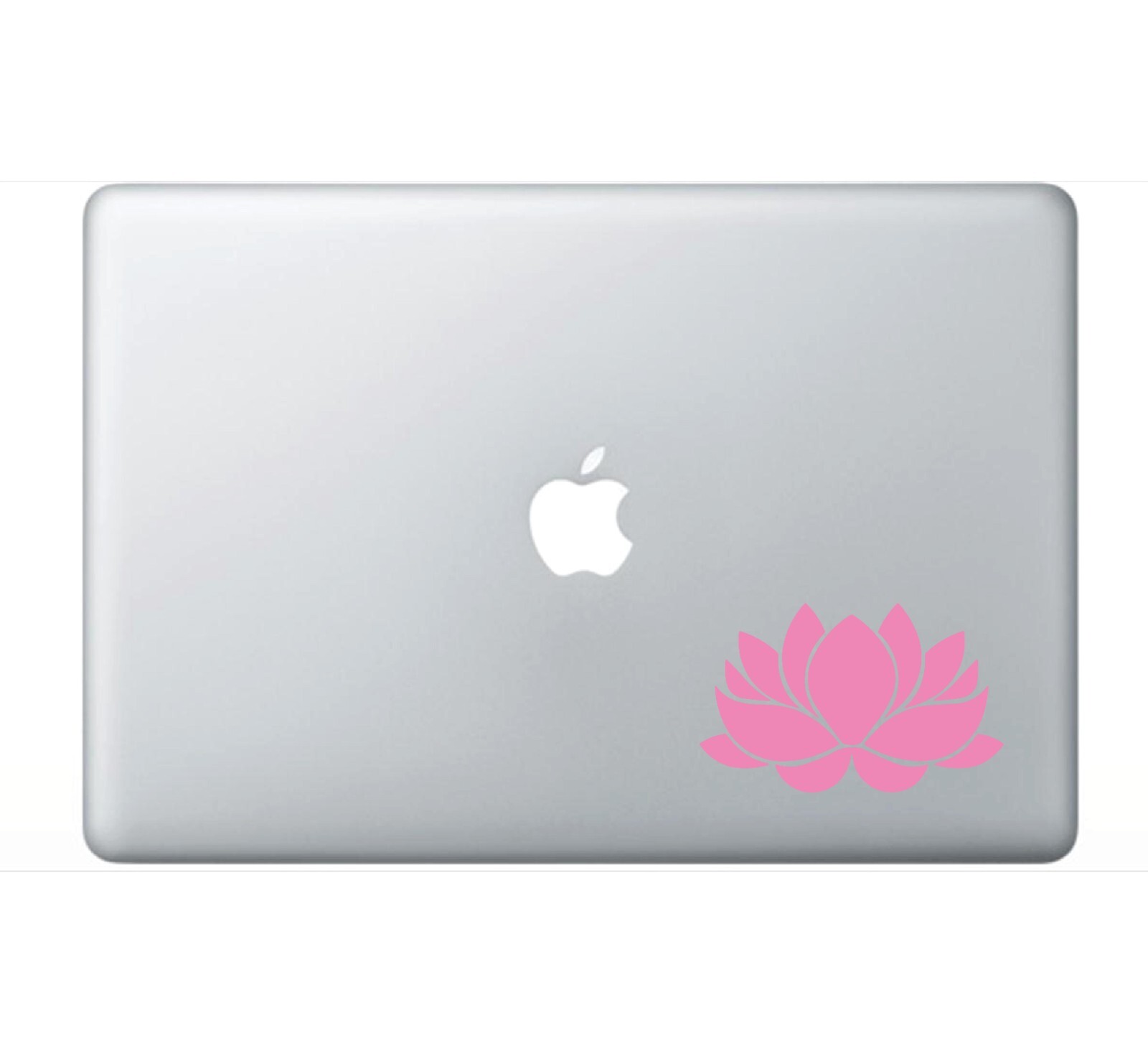 Detailed Lotus flower Vinyl Decal Window Flower Laptop Sticker