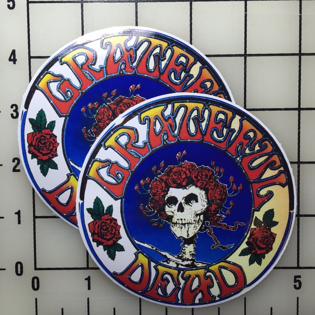 Deadheads 4" Wide Color Vinyl Decal Sticker – BOGO