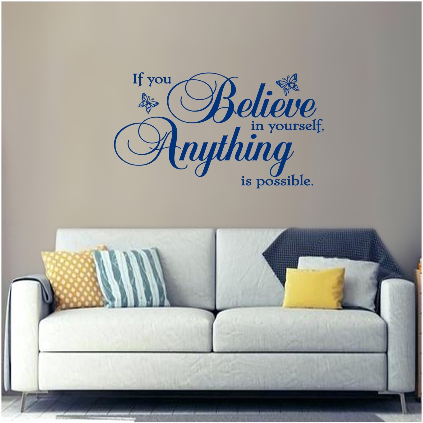 Wall Decals, Living Room Sticker, Family Home Decor, Vinyl Art, Wall Mural, 016