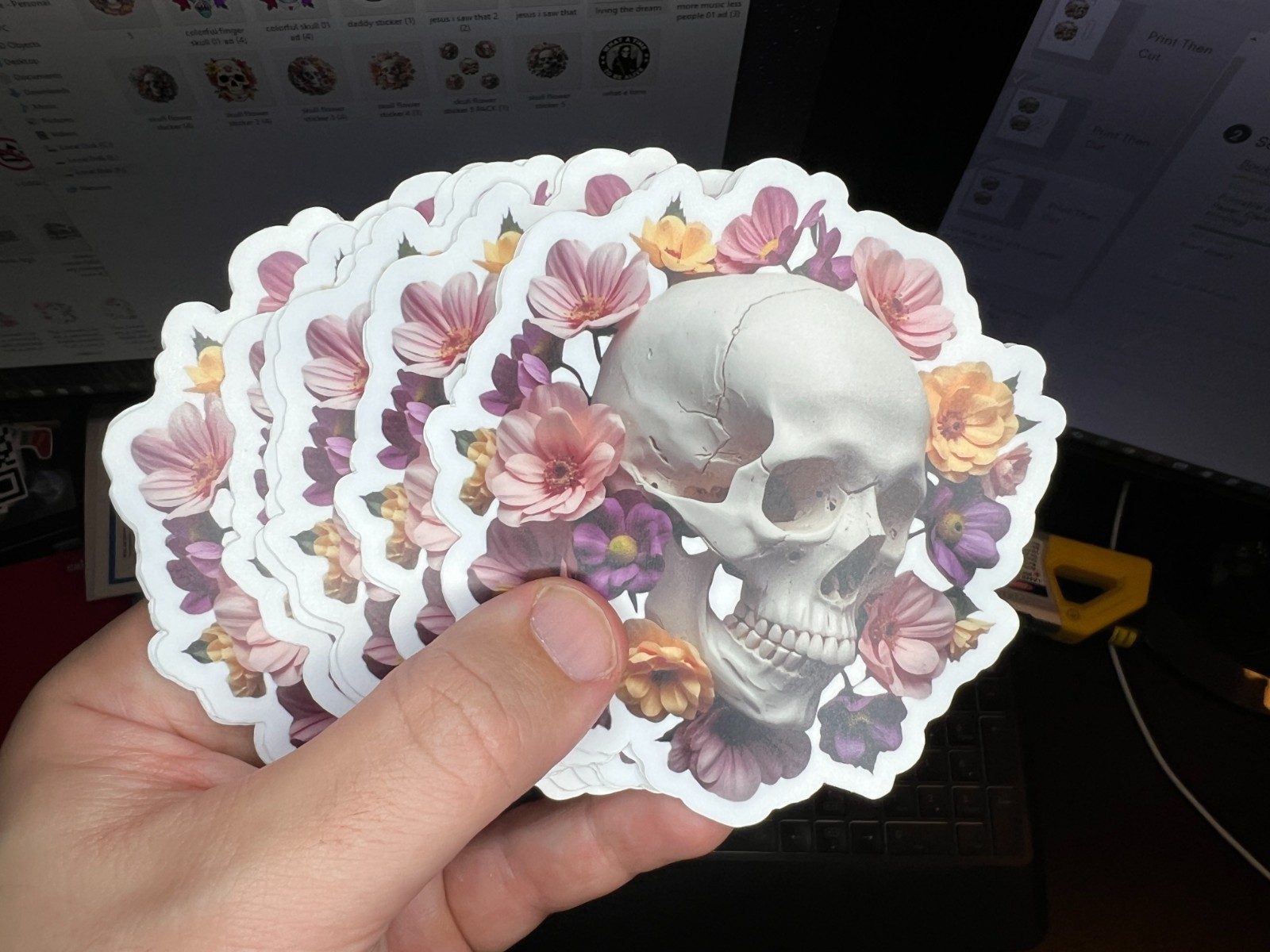 Custom Printed Stickers Vinyl Decals Waterproof Die Cut Matte Glossy Holo Logo