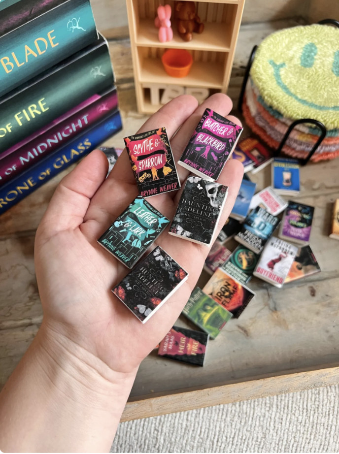 Custom Miniature Books Tiny Book Gifts Bookish Mini Decor
