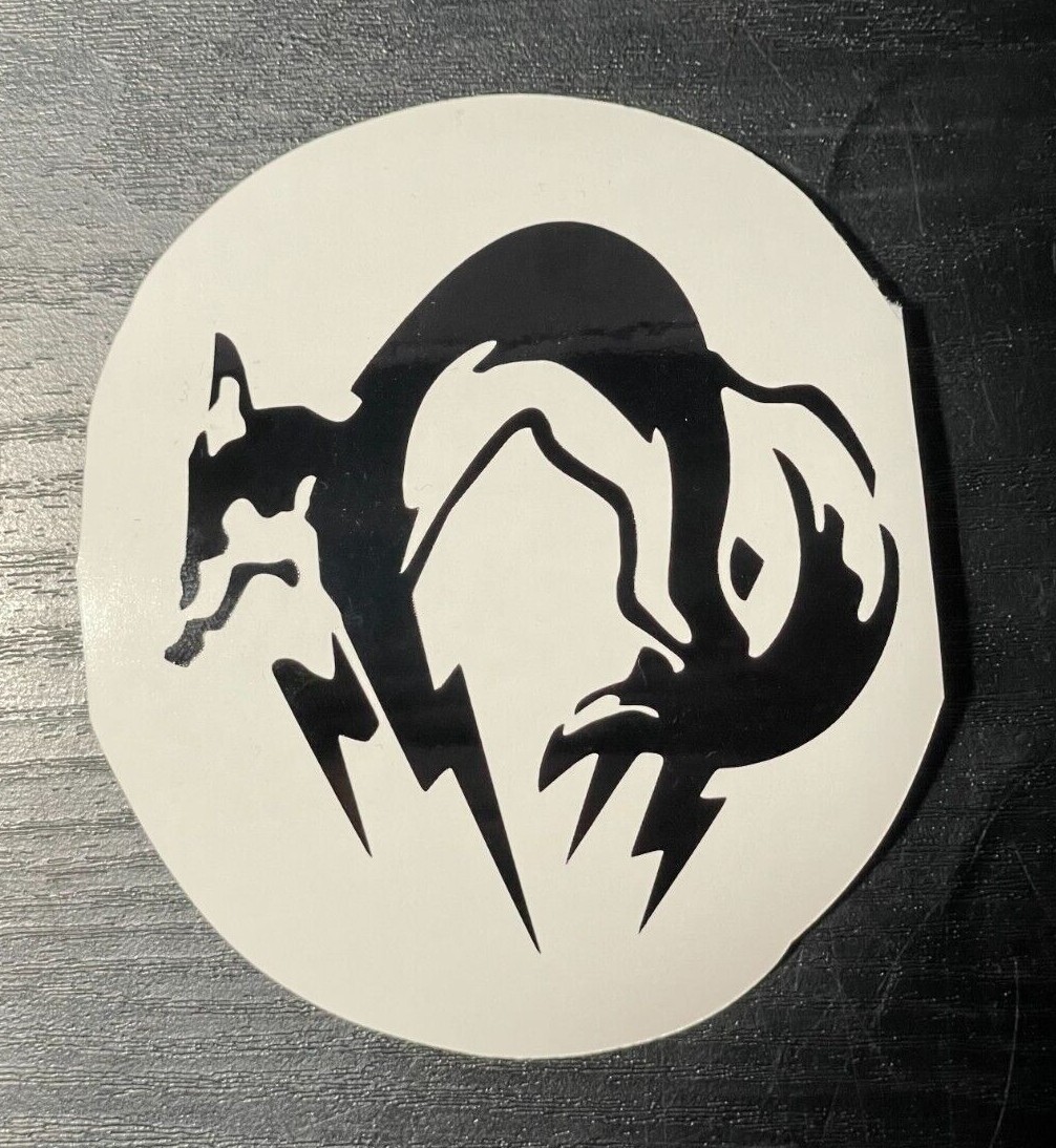 Foxhound Metal Gear Solid Classic MGS Premium Sticker Vinyl