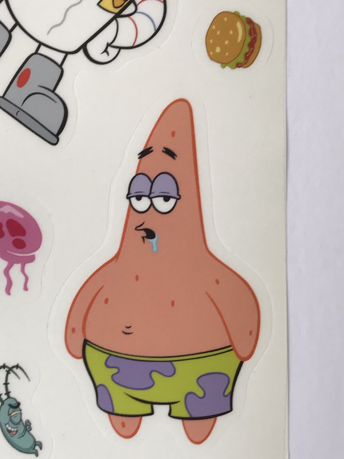 SPONGE BOB SQUAREPANTS kids wall stickers 14 Wall Decals Sandy Patrick Squidward