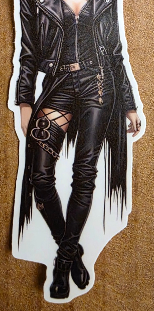 Halloween Sticker Girl Witch Vampire Ghost Gothic Steampunk Punk Emo Anime Manga