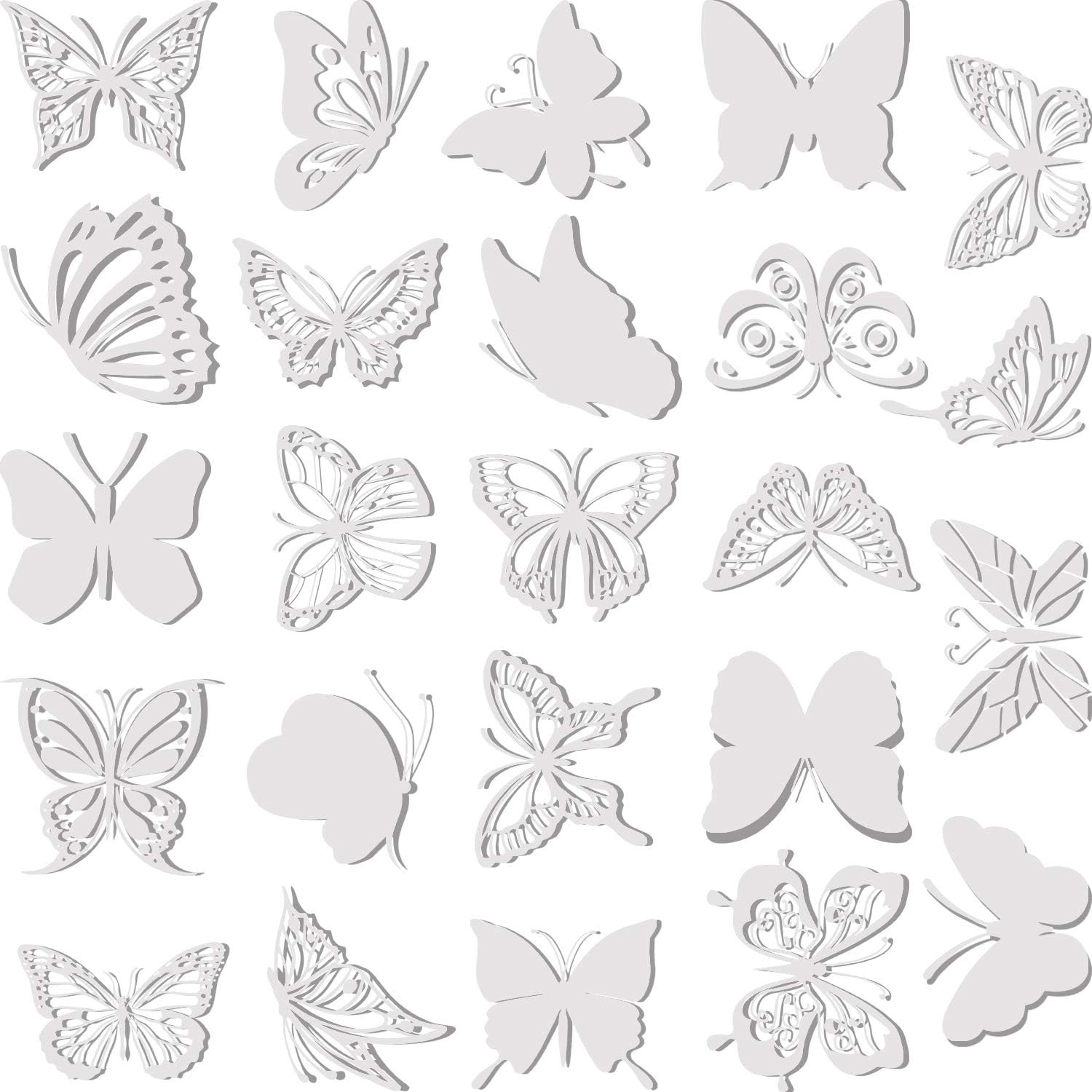 32 Pieces Window Decals for Bird Strikes anti Collision Window Clings Decals Str