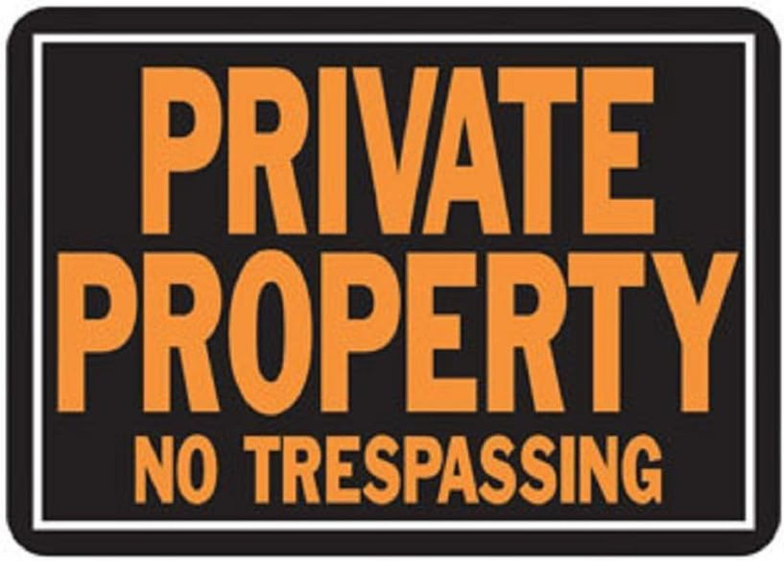 Hy-Ko Aluminum Signs, 14” X 9.5”, Durable Long-Lasting Contrasting Metal Signs