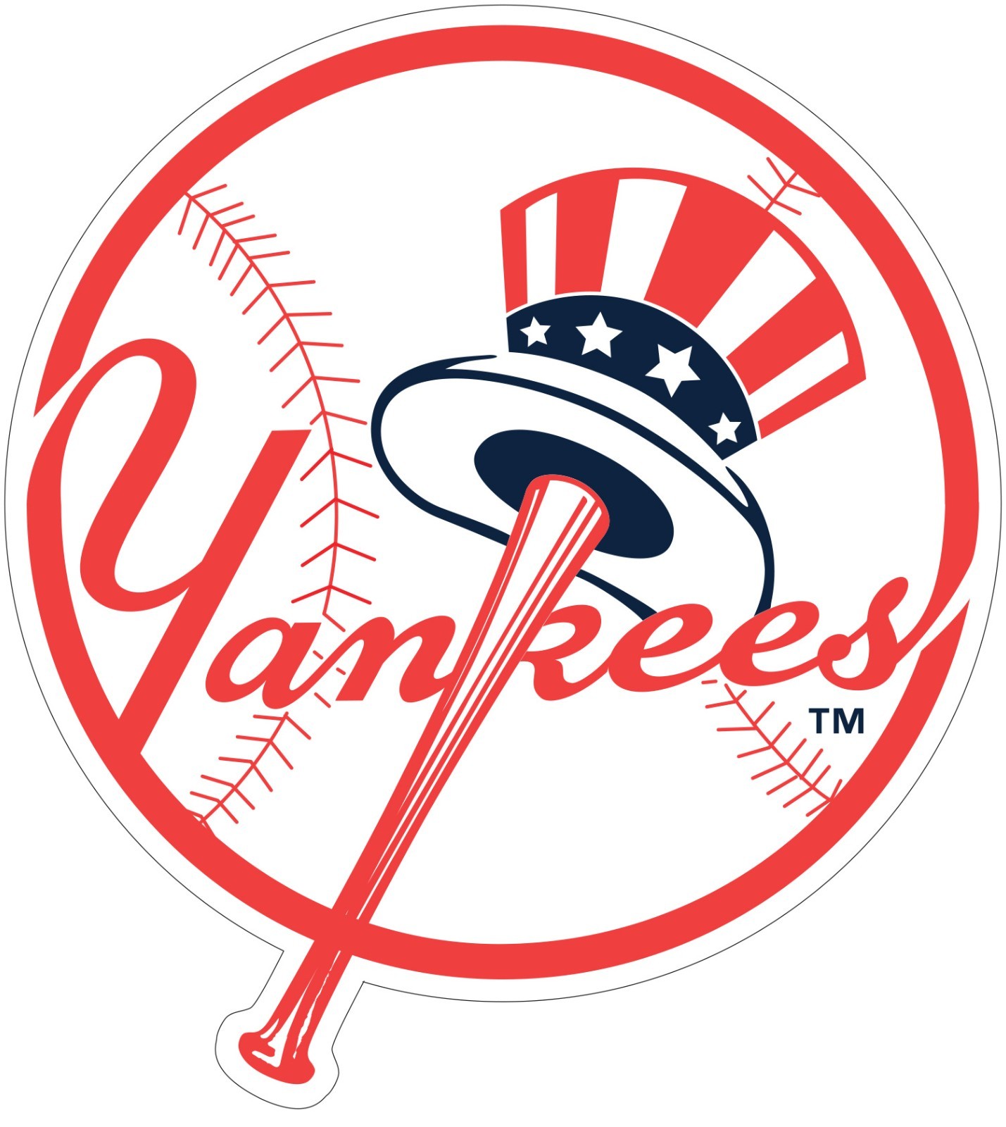 New York Yankees Indoor Wall Vinyl Decal Sticker 5" – 52"