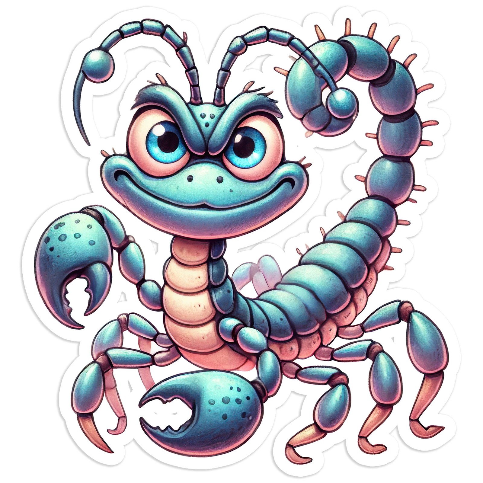 Angry Scorpion – Vinyl Decal Sticker – Car Window Laptop – #430