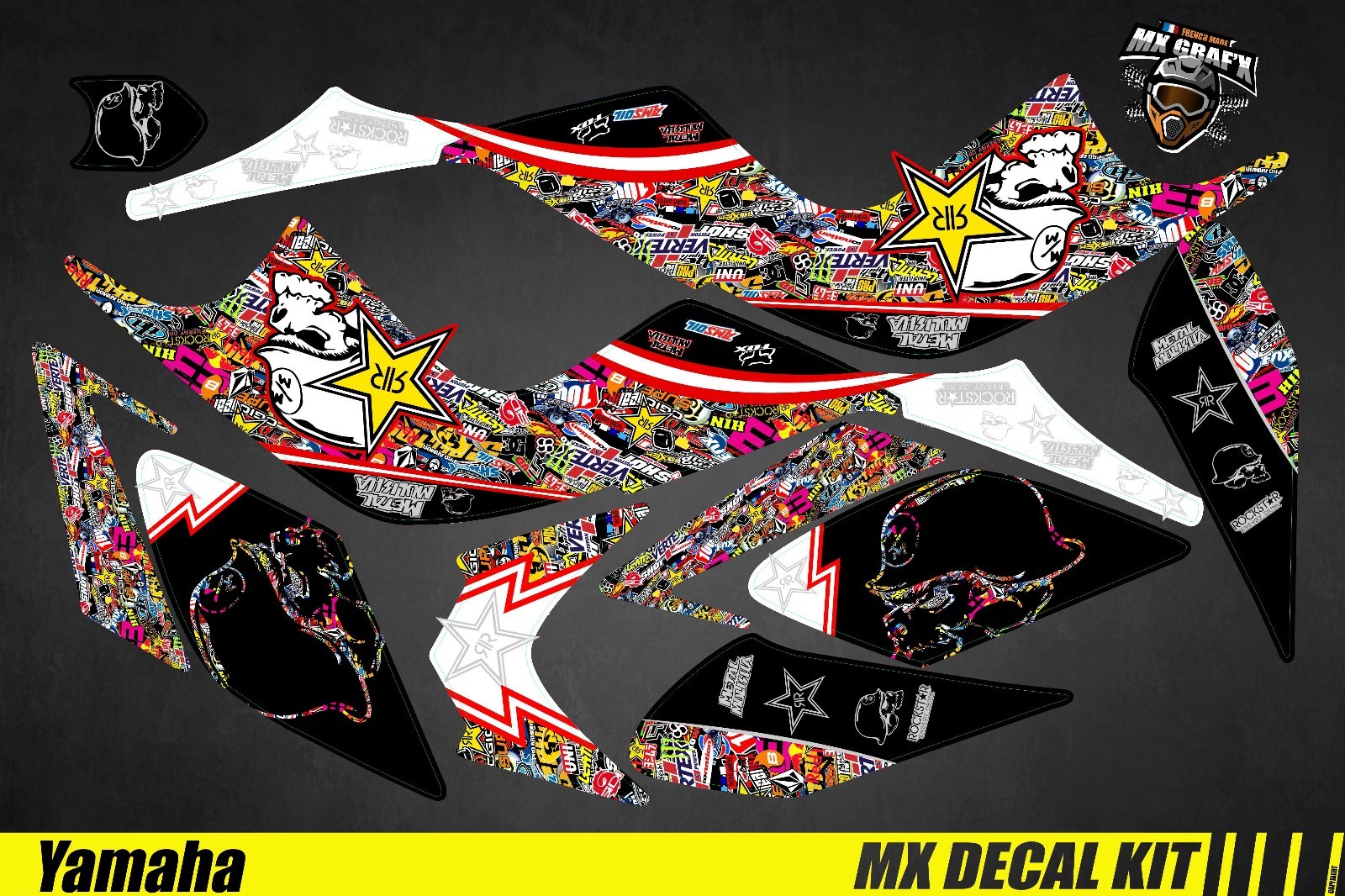 Decal Kit For Yamaha Raptor – BOMBSTICK