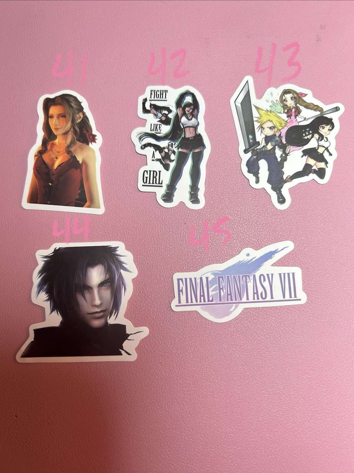Splatoon, Final Fantasy And More Anime Stickers
