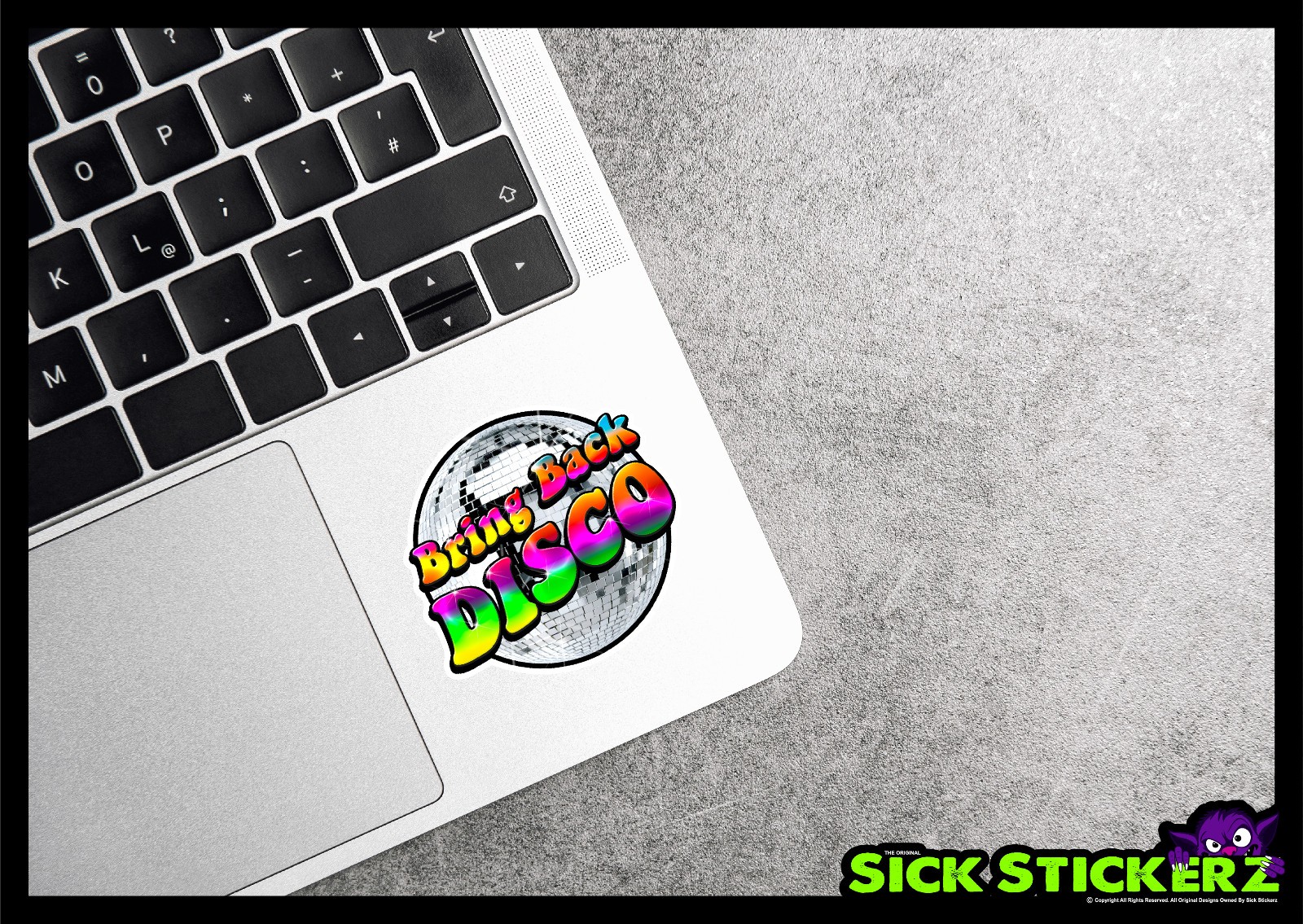 Bring Back Disco Sticker Decal Car Truck Van Window Groovy 70s Dance Fun