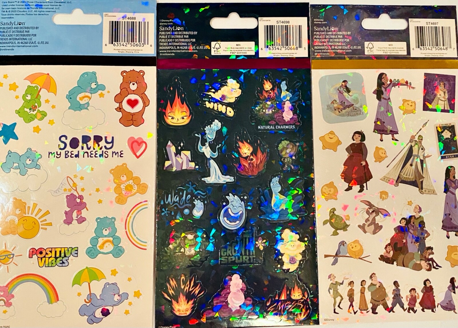 250+ Sticker My Little Pony Care Bears Hello Kitty Disney MICKEY MINNIE FROZEN