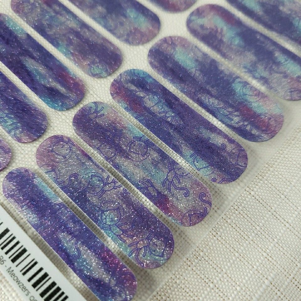 💖Jamberry Sneakers "Meowzers" Retired Full Sheet 💖