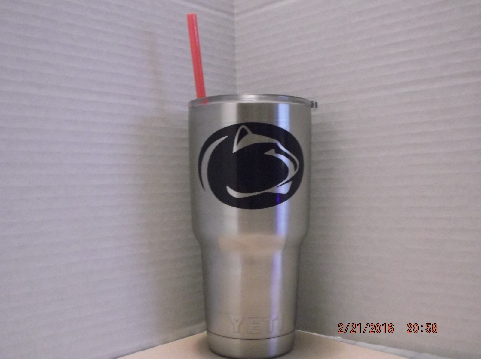 Penn State Lion Decal Sticker for Tumbler,Rambler,Tervis,Beer Mug,Car,Truck
