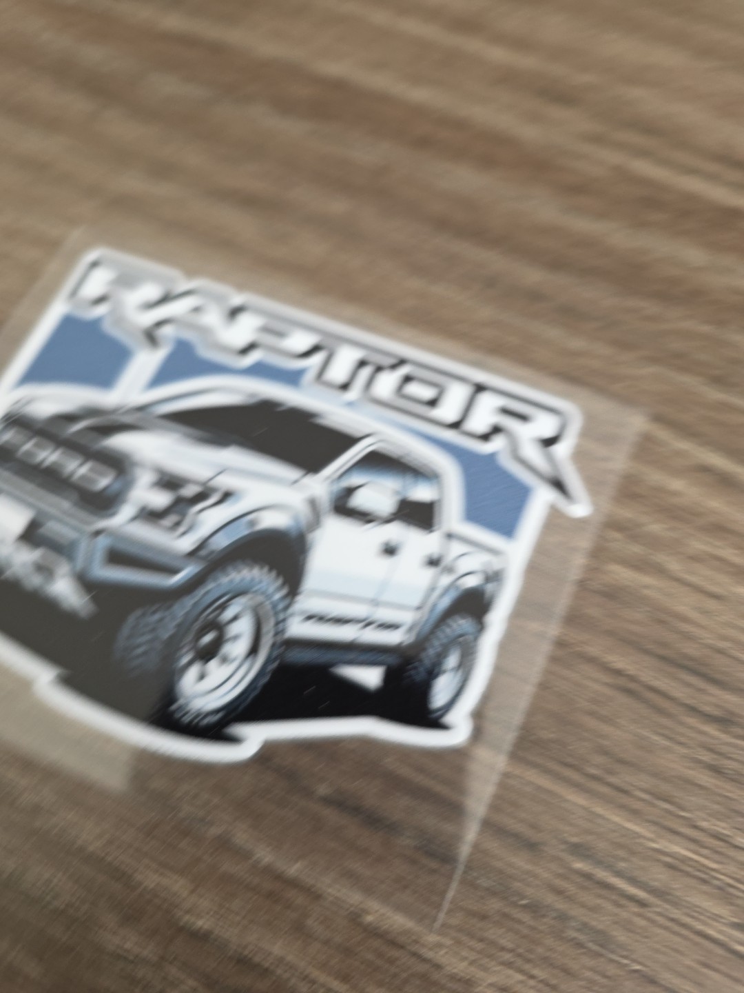 Ford Raptor High Quality Water Proof Raised UV DTF Decal 4in