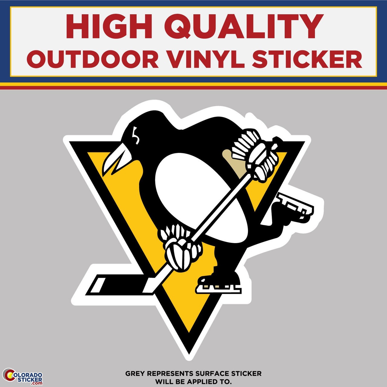 Penguins, High Quality Vinyl Stickers