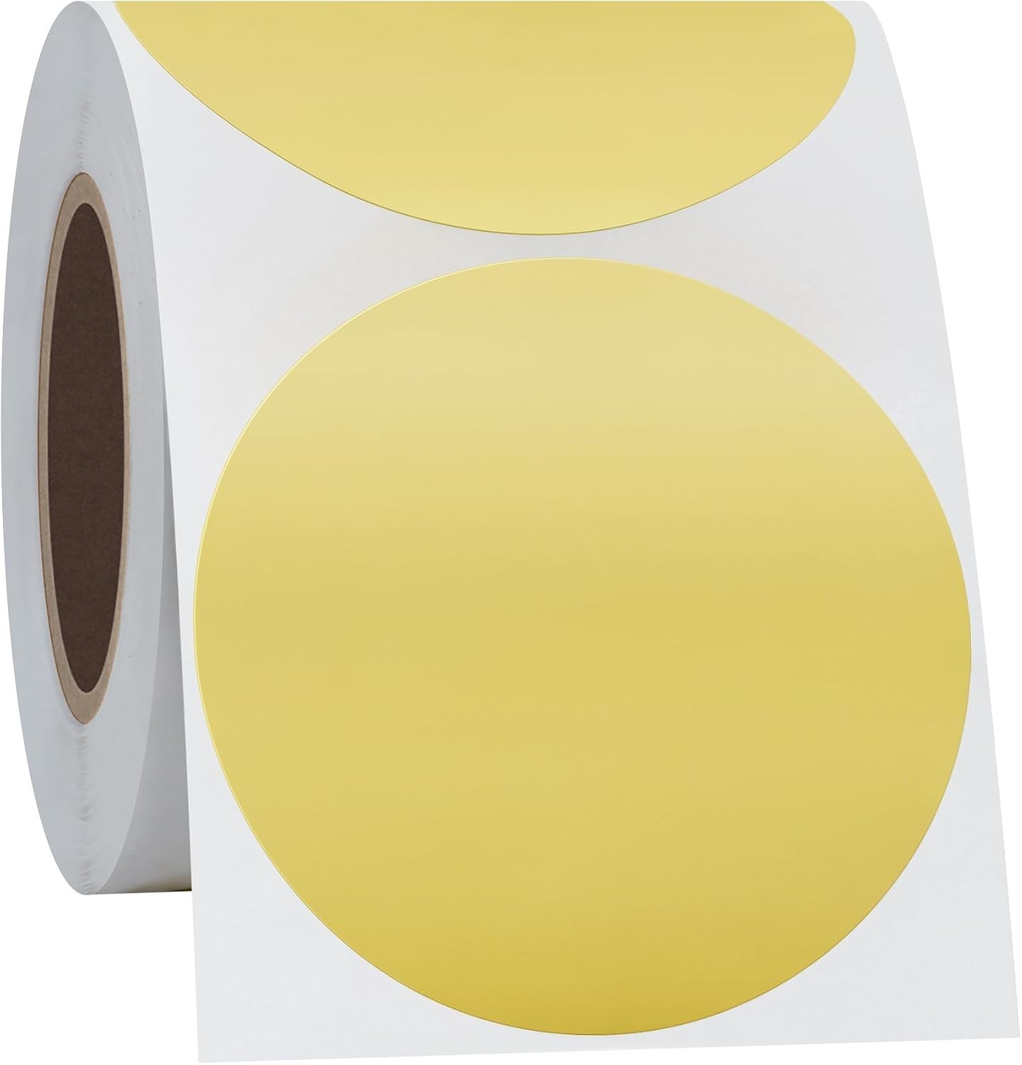 Elegant 2-Inch Matte Gold Labels – 300 Round Color Coding Dots for Organization