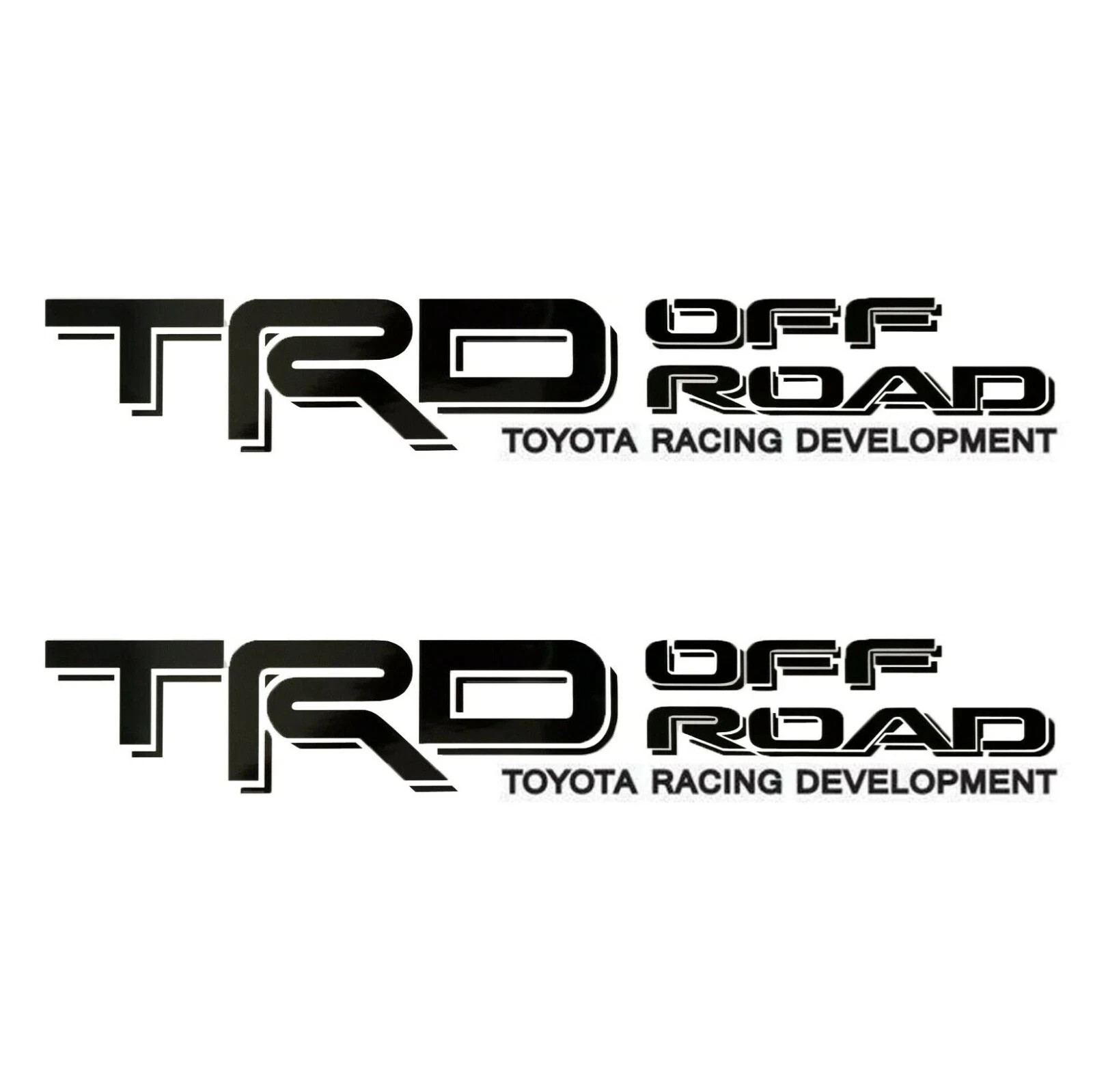 TRD Vinyl Decal Off Road 4 Runner Tacoma Tundra Fj Cruiser Bedside Sticker