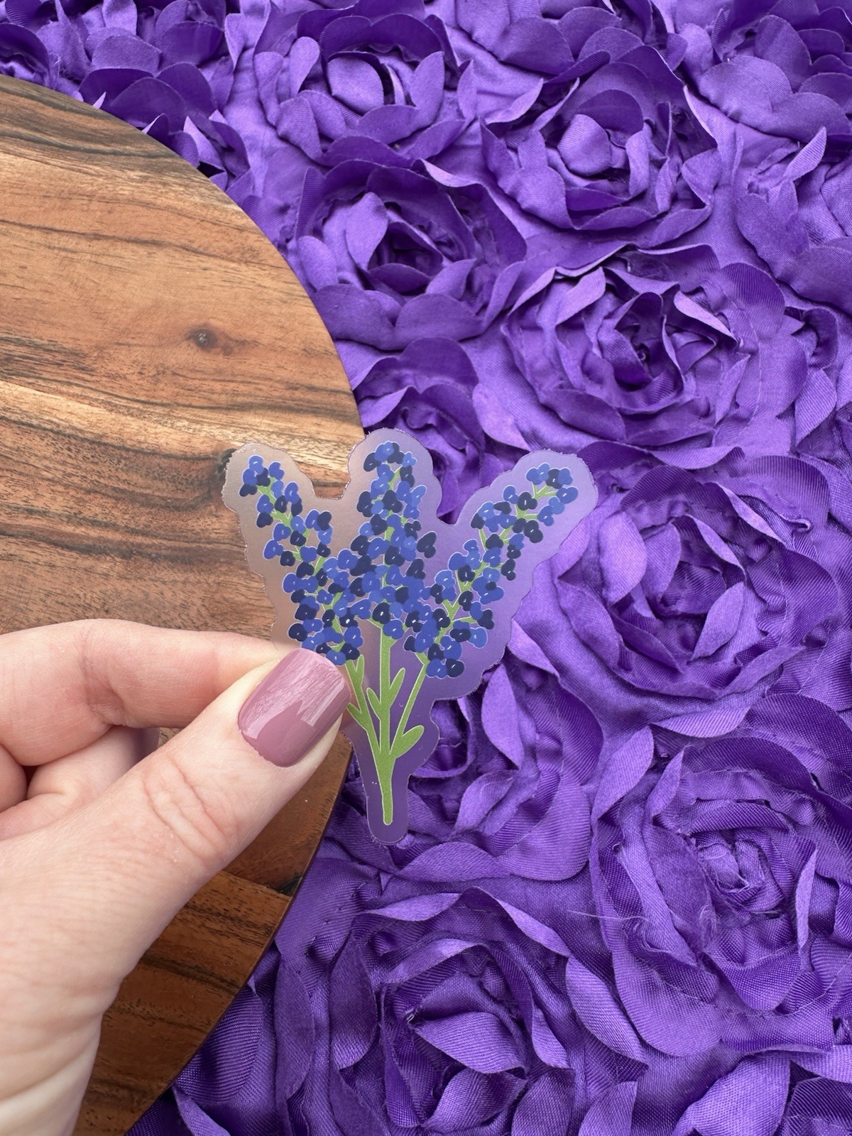 Bluebonnet Vinyl Sticker