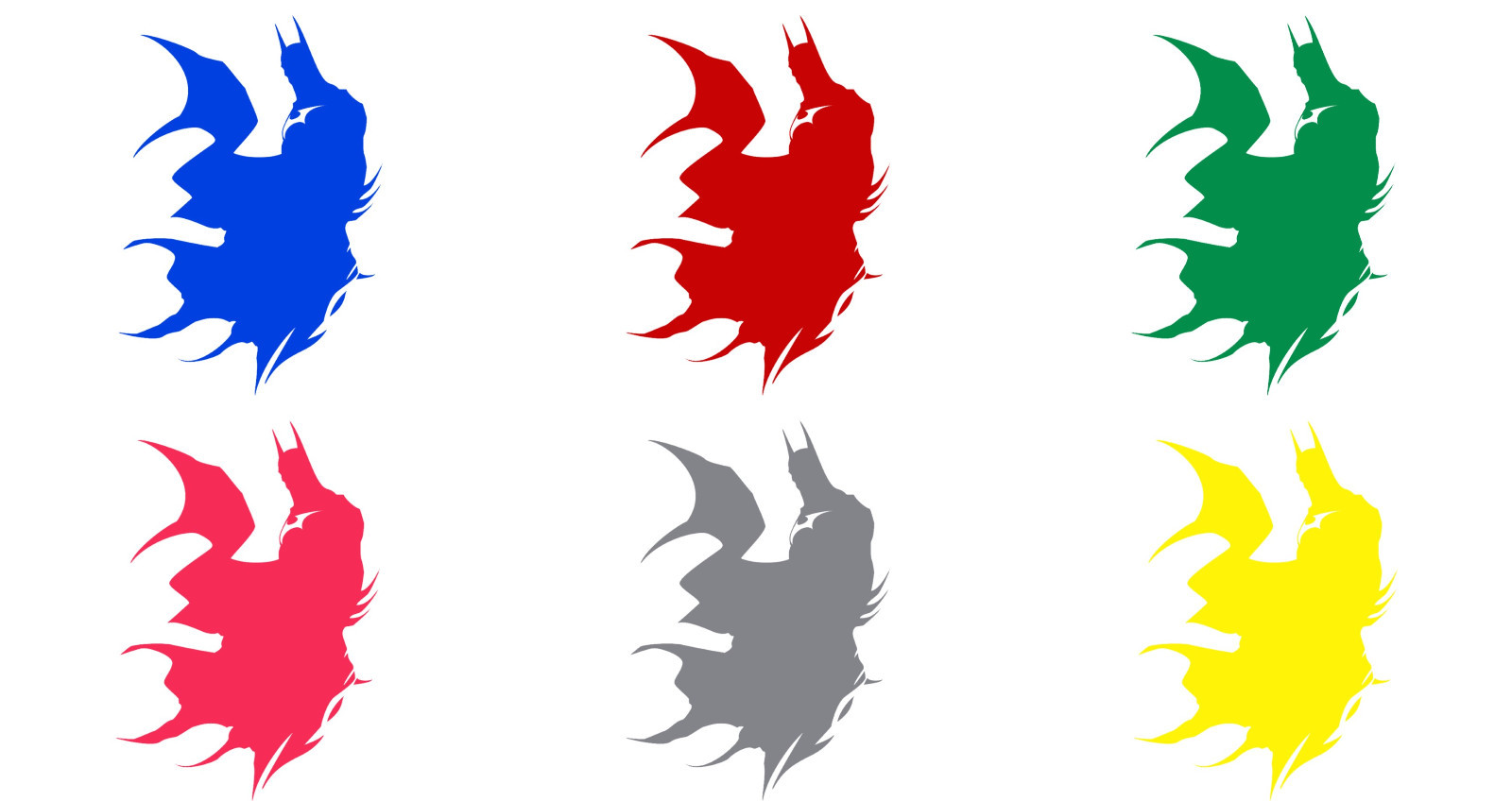 Vinyl Decal Truck Car Sticker Laptop – DC Comics Batman Dark Knight Cape