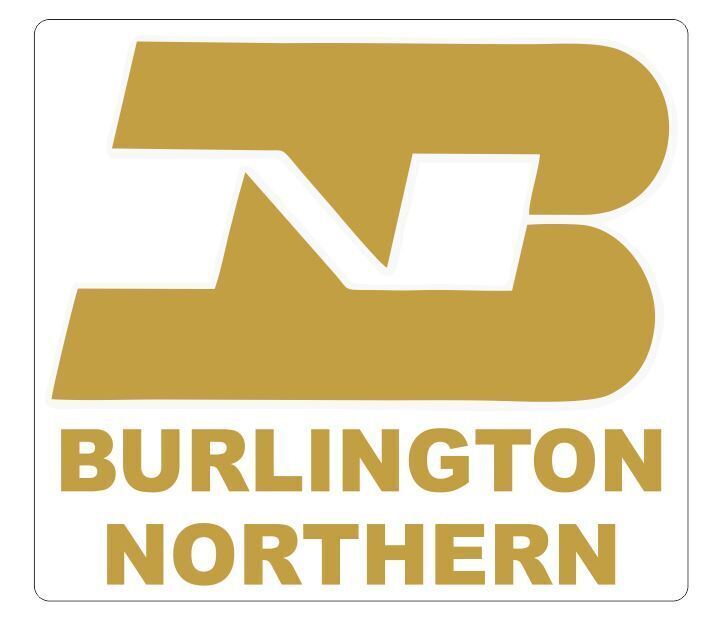 Burlington Northern Railway Railroad Train Sticker Decal R7240
