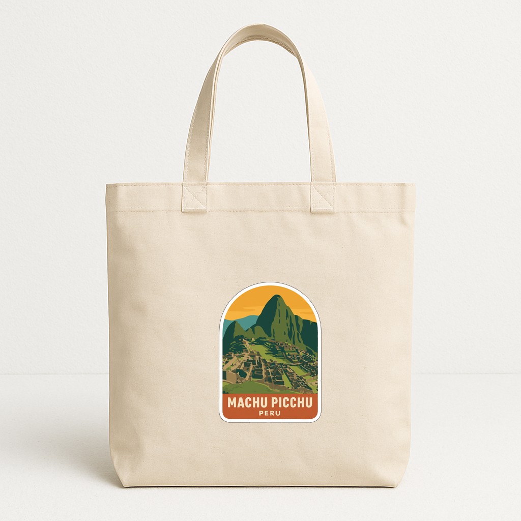 Machu Picchu Peru Iron On Heat Transfer Vinyl HTV Die-Cut Symbolic Landmark