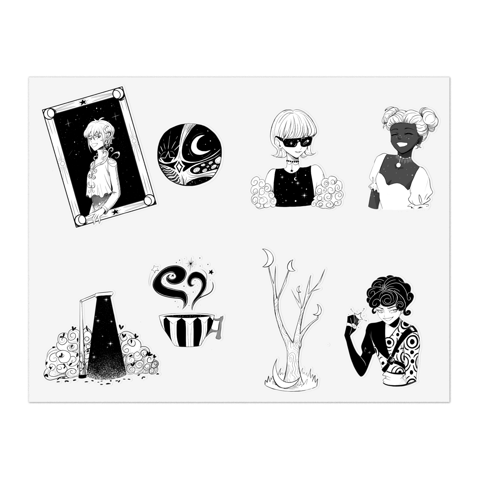 Celestial Inks – Sticker Pack 1