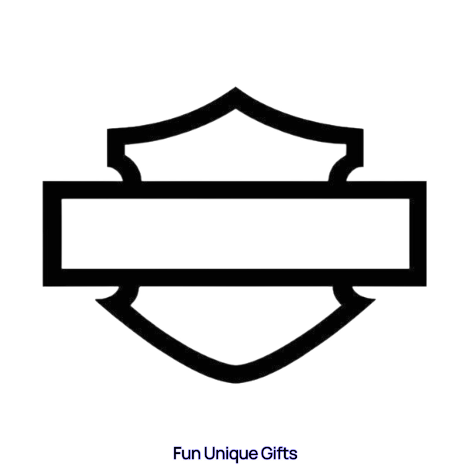 Harley Shield Vinyl Decal Sticker -Multiple Colors & Sizes- SHIPS FREE!