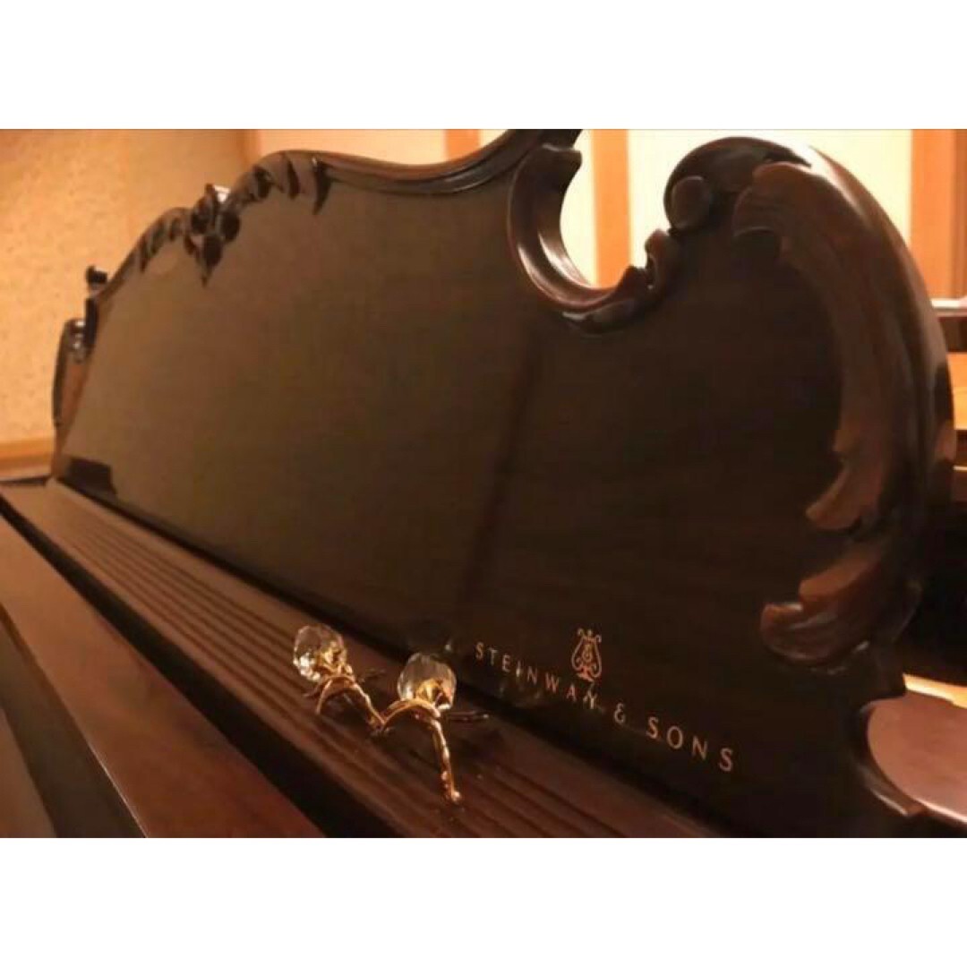 Steinway Piano Painting Decal Sticker 2 Types, Total Of 5 Pieces for iPhone etc
